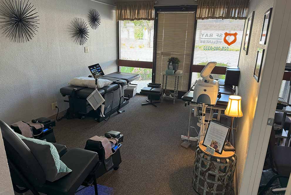 Canyon Chiropractic's decompression room